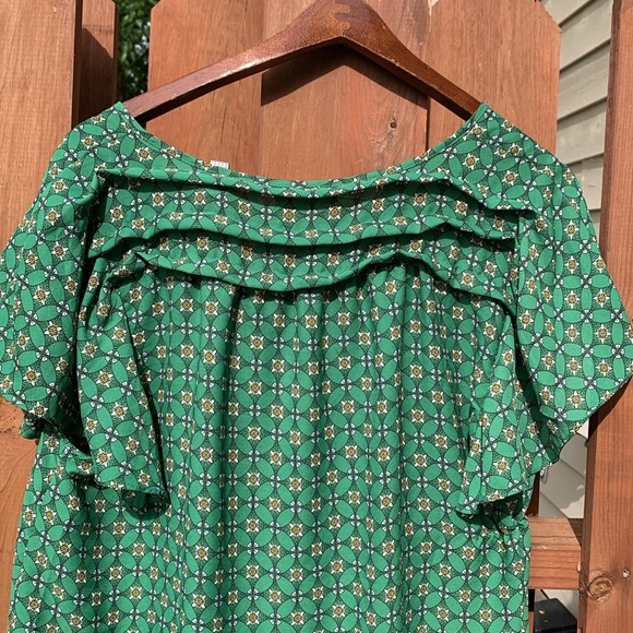 NWT Max Studio Multicolor Floral Print Blouse Size M - Picture 12 of 12